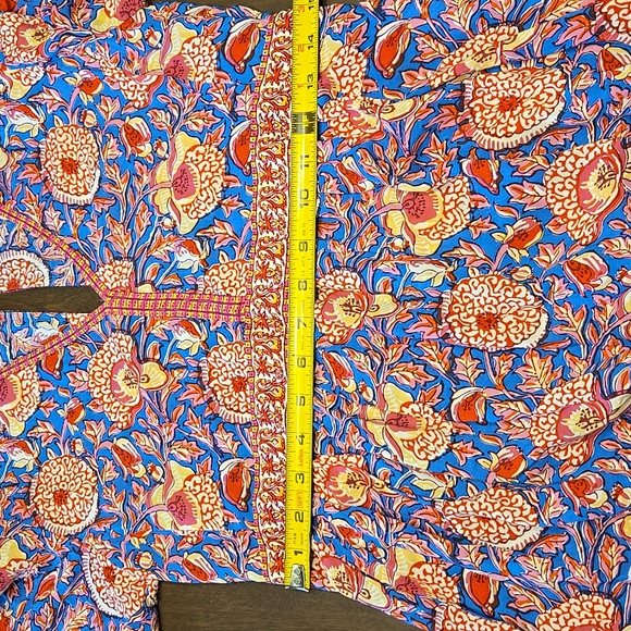 ba&sh Robe Longue Floral Maxi Dress Size Small - Picture 11 of 14